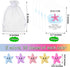 Wettarn 125 Sets Employee Appreciation Gifts Bulk Include You're a Star Appreciation Cards Mini Resin Starfish Organza