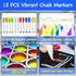 PigPotParty Magnetic Acrylic Chore Chart for Kids - 12"x16" Responsibility Chart with 2 Weekly Dry Erase Boards