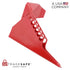 TRADESAFE Standard Ball Valve Lockout Device - Red for 1-1/4 inch to 2-1/2 inch Pipe Diameter, Quick Installation