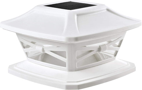 Davinci Lighting Flexfit Solar Outdoor Post Cap Lights, Bright LED Light, Includes Bases for 4x4 5x5 6x6 Wooden Posts