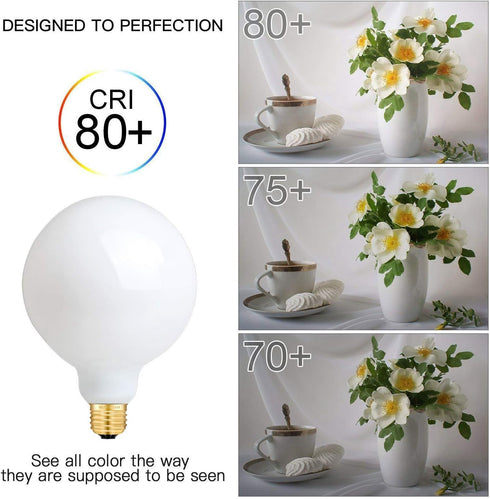 WUHOSTAM 15W Dimmable LED Large Globe Bulb, 900LM, 90W Equivalent, 3000K Soft White, E26 Base, 1 Pack