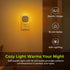 Dimmable 1-50 (4 Pack) AUVON Plug-in LED Backlit Night Light with Motion Sensor & Dusk to Dawn Sensor, Amber Nightlight