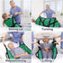 43" 36" Multipurpose x Positioning Bed Pad with Reinforced Handles - Reusable & Washable Patient Sheet for Turning