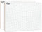 SCRIBBLEDO Large Graph Dry Erase Board 11”x14” Double-Sided White Board for Home School Classroom Teachers Students