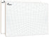 SCRIBBLEDO Large Graph Dry Erase Board 11”x14” Double-Sided White Board for Home School Classroom Teachers Students