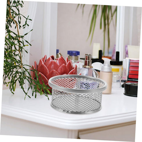 Paperclip Holder Clip Container, Mesh Clip Organizer for Office Desk Accessories