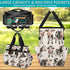 10 Cow Garden Tool Bag, Garden Tote Storage Bag with Pockets, Indoor and Outdoor Milk Cow Gardening Tool Organizer