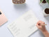 Elegant Undated Week Planner Pad, Tear Off Sheets, Minimalist Weekly To Do List Notepad, Daily Schedule Desk Planner -