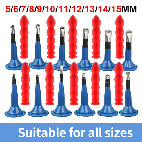 Park Sung Caulk Cap for Seal Caulking Tubes, Red Caulk Saver Sealer Caps (Pack of 20)