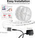 100 50 *2 DAYBETTER ft Smart WiFi Led Lights, Led Strip Lights Work with Alexa and Google Assistant, App Voice Remote