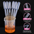 Teenitor 3ML Pipettes, Disposable Liquid Eye Dropper for Lab Science, Multi-Purpose Makeup Tool, 15Pcs