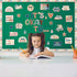 Mental Health Posters It's Okay to Boho Bulletin Board Set, Inspirational Positive Affirmations for School Office