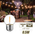 Tsunetani-G40/G12.5 LED Filament Mini Globe Light Bulbs, 0.5W Equivalent to 5W Incandescent, E26 Medium Base, 2700K