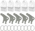 Paper Towel Dispenser Key, 10 Pack Toilet Paper Dispenser Key for Universal