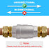 1/2” Stainless Steel Vertical Check Valve DN15, NPT Female Threaded for Oil-Water Backflow Prevention