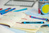 Schneider Slider Memo XB Ballpoint Pen, 1.4 mm, Light Blue Barrel, Violet Ink, Box of 10 (150208)