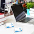 Mototo Acrylic Business Card Holder, 100 Pack Clear Plastic Display Stand for Home Office Exhibition