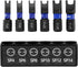 Innomesh Magnetic Spanner Bit Set, 1" 6-Piece Security Bits SP4 SP6 SP8 SP10