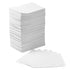 JMU 125 Pack Dental Bibs Disposable, White Dental Bibs 3-Ply Dentist Bibs