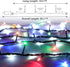20FT 240LEDs 14 iBaycon Christmas String Lights, Connectable Water Flowing Lights Outdoor Waterproof, Modes Fairy Light