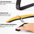 Yotache Foam Weather Stripping Tape, 2 Rolls 3/4" W X 3/8" T, Neoprene Foam Rubber Seal for Door Frame Insulation, 13 Ft