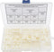 OD 9mm ID 5.5mm ABS Plastic Round Spacers Assortment Kit - Wall Plate spacers for M5 Screws, Lengths from 3mm to 25mm