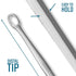 3.5" 5 Set, Hartman Alligator Forceps - High Quality, Long Lasting, Professional ENT Tools, Piece Ear Loop Design