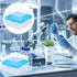 iplusmile Polycarbonate Freezer Boxes, 25-grids Cryovial Storage Box, Polycarbonate CryoBox Vial Rack for