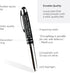 Engraved Bible Gift Pen with Flashlight and Stylus, Mark 9:23, Everything is Possible for One Who Believes