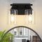 Vanity Lighting Fixtures,2-Light Bathroom Lights Over Mirror,Modern Sconces Wall Lighting with Clear