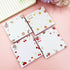 Cute Sticky Notes, 4Pack(320 sheets) Kawaii Sticky Notes 3.1x3.1in Self-Stick Note Pads Colorful Super Sticky Note Pads Unique Cute Fruit Patterns Sticky Notes (4 fruit sticky notes) by LOPURO