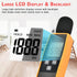 V-Resourcing Hand-Held Sound Level Meter, 30~130 dB Decibel Noise Tester with Backlight Digital LCD Display
