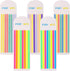 Highlighter Tape Set (1600PCS) - 10 Packs Transparent Sticky Notes, Writable Long Page Markers Tabs for Notebooks