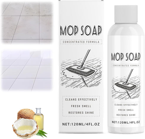 Auiepet Highly Scented Mop Soap, 2025 New Mop Soap for Floor Cleaning,
