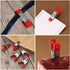 20 Pcs 2" Metal Spring Clamps - Heavy Duty Clips with Rubber Tips for Woodworking and Home Improvement