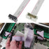 2Pcs 10 Pins IDC Extension Cable Male to Female Jumper Connector 2.54mm Pitch Double Row Flat Ribbon Cable
