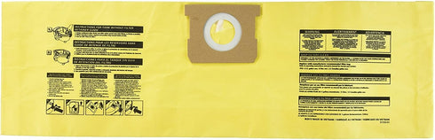 Shop-Vac 91964 Type D - AllAround Plus Collection Bag, Pack of 6 Bags