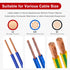 Nilight 200PCS Bullet Terminals Wire Connectors - AWG 22-10 Female & Male Insulated Waterproof Electrical Kit