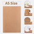 EOOUT 24 Pack Kraft Notebooks - Journals in Bulk for Writing, Blank Paper Sketchbooks, 60 Pages, 8.3x5.5 Inch, A5 Size