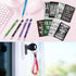 PerKoop 48 Pcs Inspirational Gifts Set, Bulk Motivational Notepads, Ballpoint Pens, Keychains for Teachers and Parties