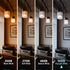 ST58 (ST19) LED Edison Bulbs, 45 Watt Equivalent, Dimmable Antique LED Filament Bulbs, 5000K Daylight White, 6 Pack