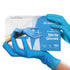 FifthPulse Blue Nitrile Medical Gloves Large, 100 Count - Surgical Grade Latex