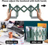 YIRUIDD Adjustable Bookends for Shelves, Metal Bookends for Heavy Books, Book Stopper Organzier with Pen Holder