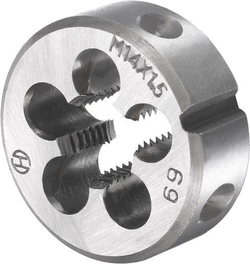 uxcell M14 x 1.5mm Metric Tap and Die Set, Machine Thread Screw Tap & Die Kit for Nut Screw Bolt Repair