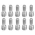 PATIKIL M4x8mm to M6x6mm Double End Threaded Stud Screw Bolt, 10 Pack Stainless Steel Rod Bolts for Furniture