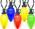 L LAMPOP Solar Vintage Christmas String Lights Globe Outdoor Lights 50 LED with 8