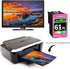 Remanufactured Limeink 1 Ink Cartridges Replacement for HP 61 Ink Cartridge Combo Pack for HP Ink 61 Ink cartridges for