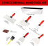 Set Drywall Hand Tool Kit,Stainless Steel Putty Knife Including Joint Knife Taping Knife Paint Scraper Mud Pan
