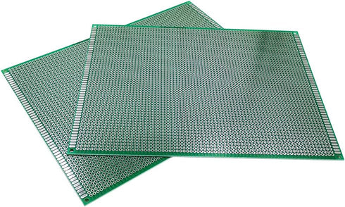 YUNGUI 15 X 20CM PCB Protoboard - 2 Pieces DIY Prototype Board for Soldering and Electronic Projects