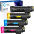 LxTek Compatible Toner Cartridge Replacement for Xerox Phaser 6510 WorkCentre 6515 (1 Black, 1 Cyan, 1 Magenta, 1